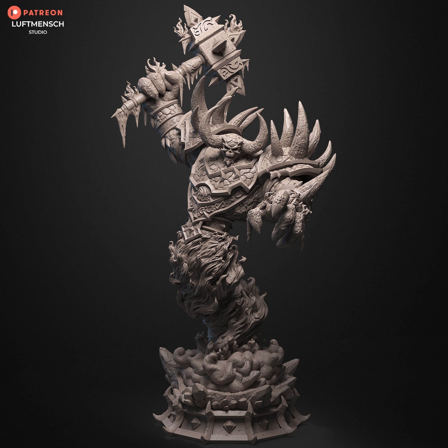 Ragnaros Figurine - World of Warcraft Inspired Collectible