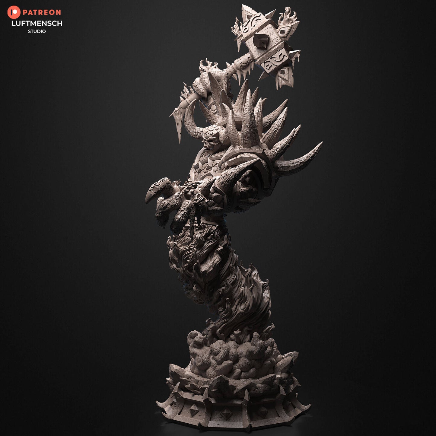 Ragnaros Figurine - World of Warcraft Inspired Collectible