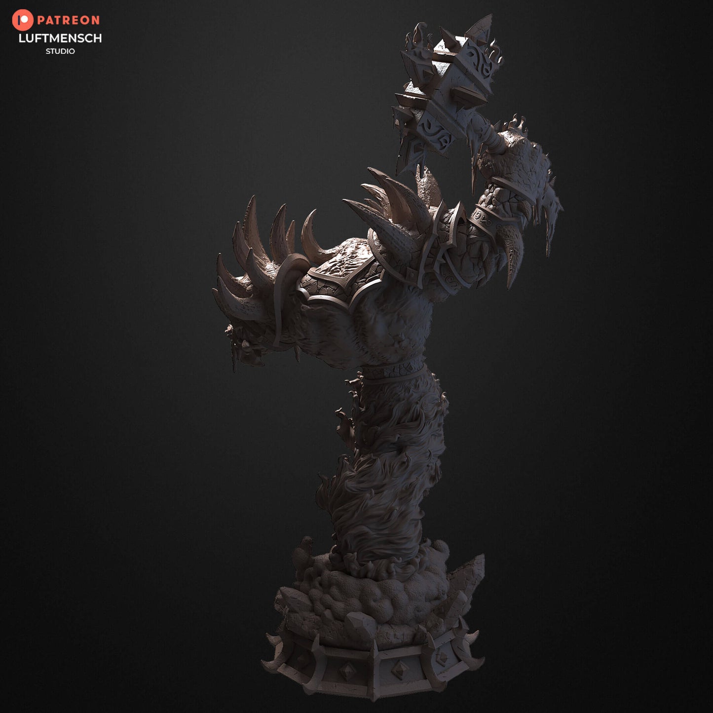 Ragnaros Figurine - World of Warcraft Inspired Collectible