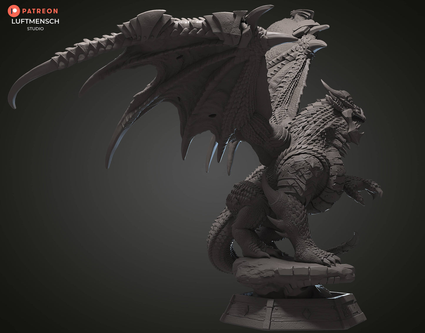 Deathwing Figurine - World of Warcraft Inspired Collectible