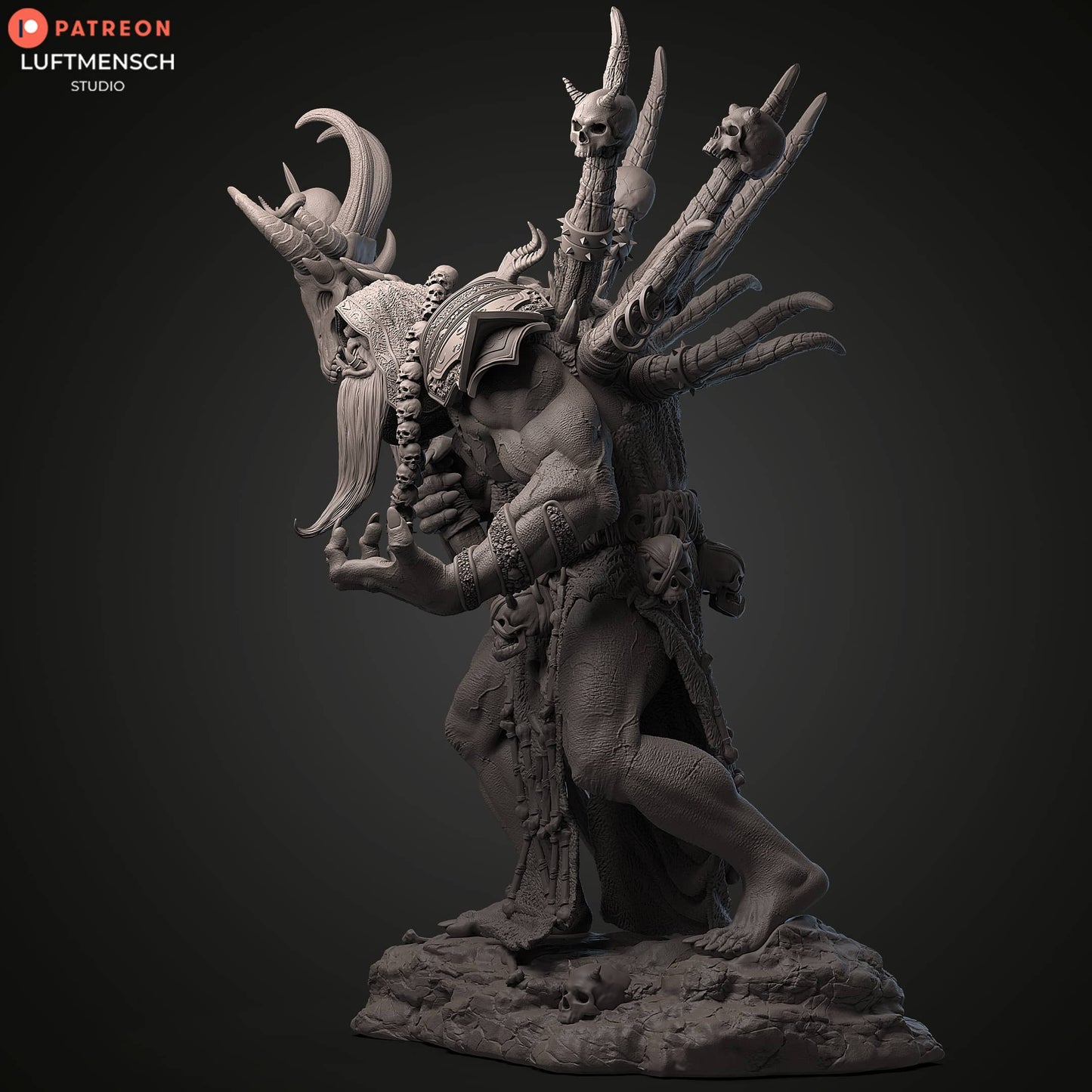 Gul'dan Figurine - World of Warcraft Inspired Collectible