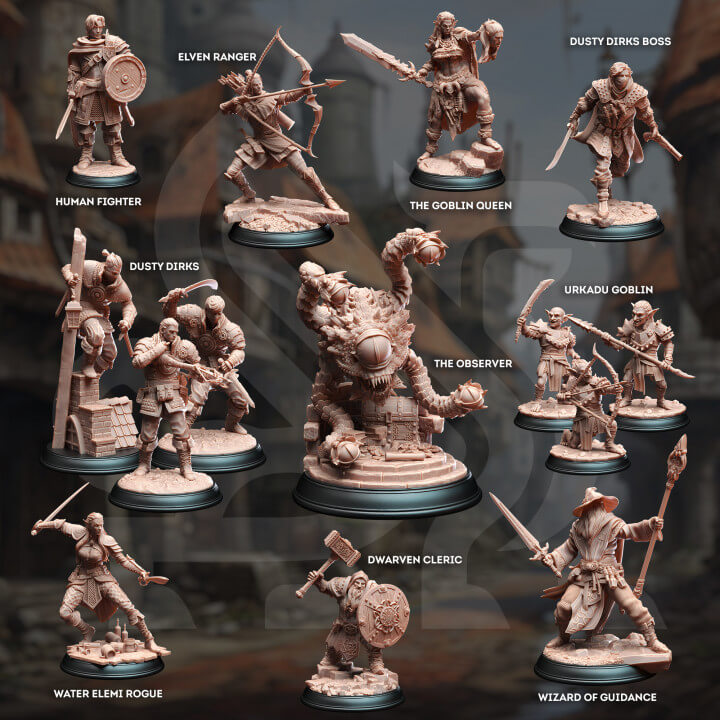 DND 5e Starter Set Adventure Calls 98-Page Digital Campaign, Battlemaps, Character Sheets,and More!