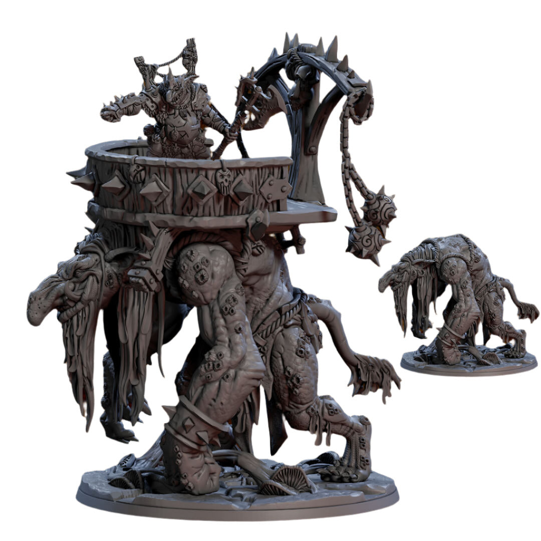 Giant troll miniature