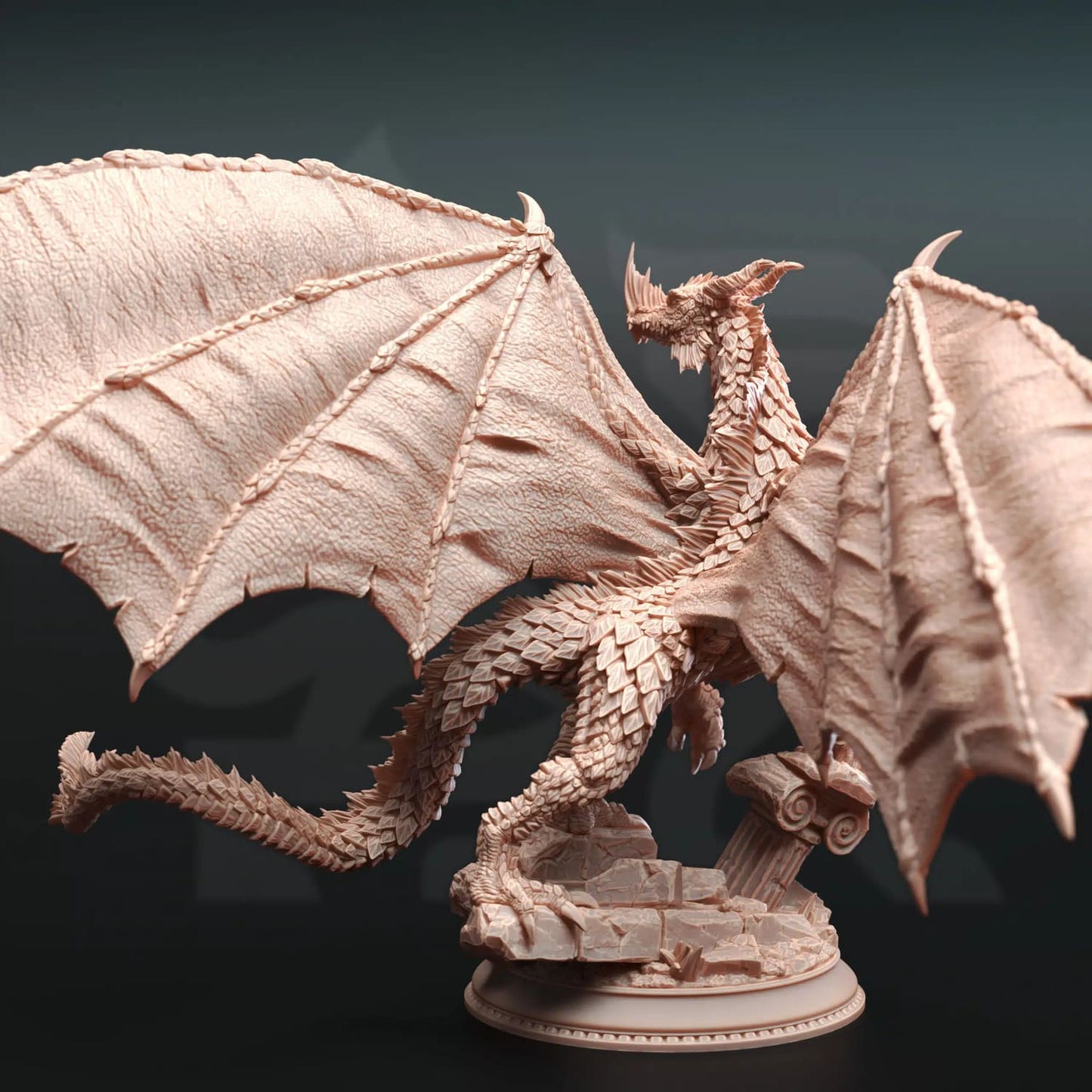 Midorius the Broken – Juvenile Green Dragon