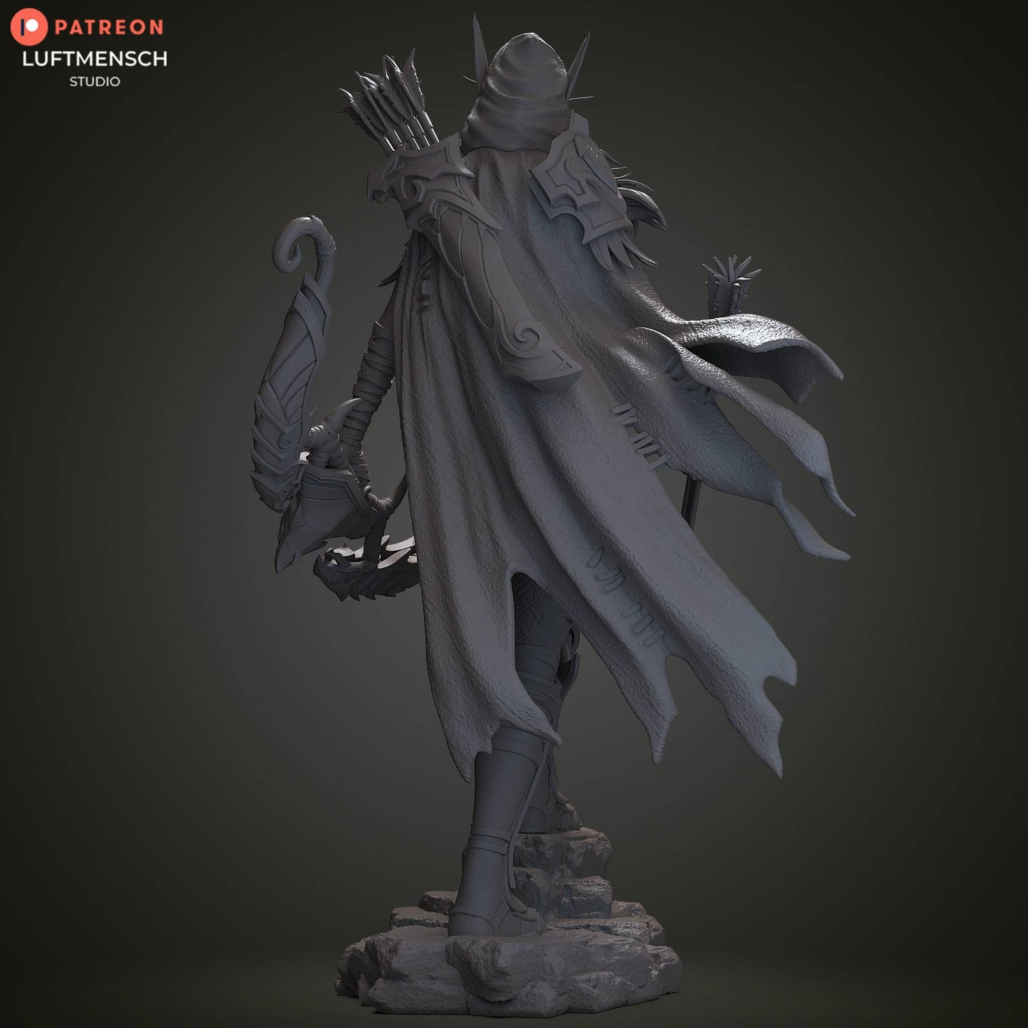 Alleria Windrunner Figurine - World of Warcraft Inspired Collectible