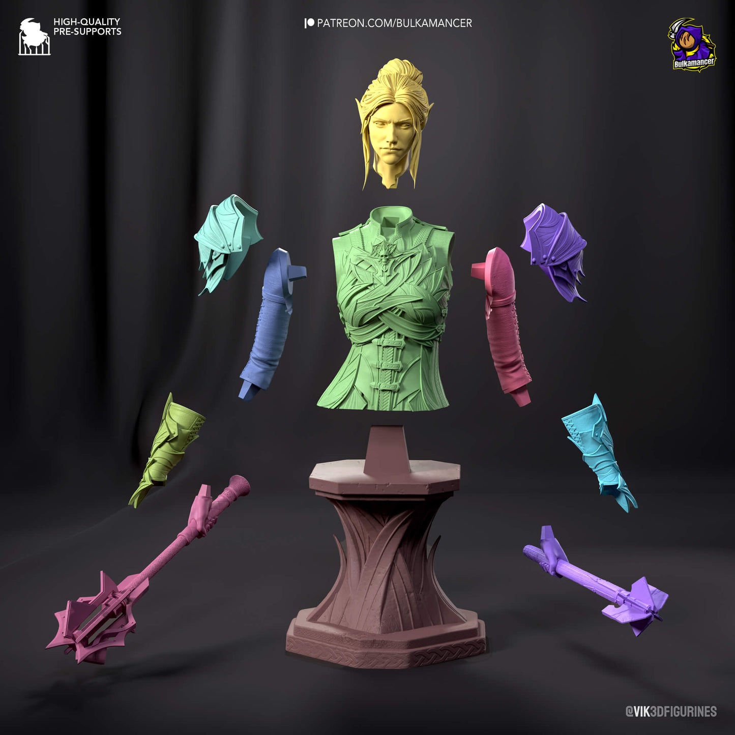 Minthara Bust - Baldur's Gate Figurine