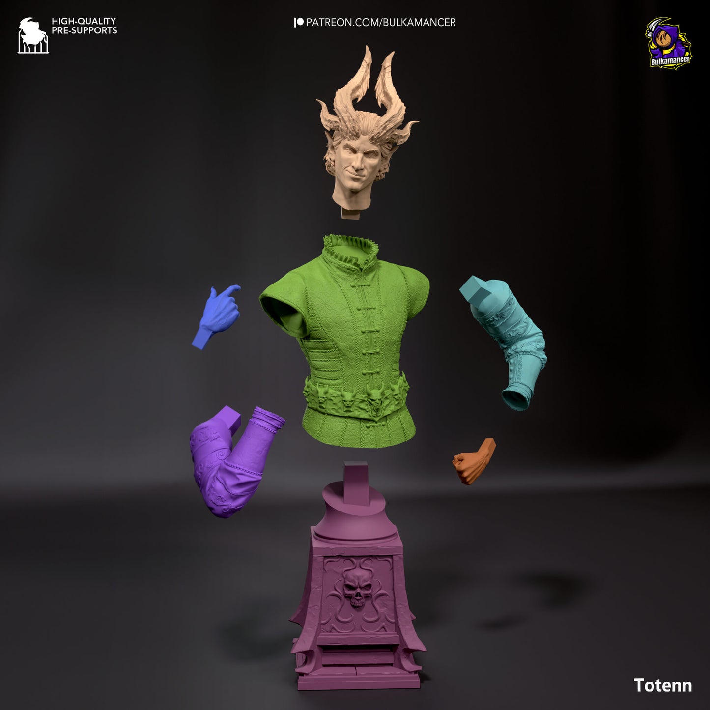 Raphael Bust - Baldur's Gate Figurine