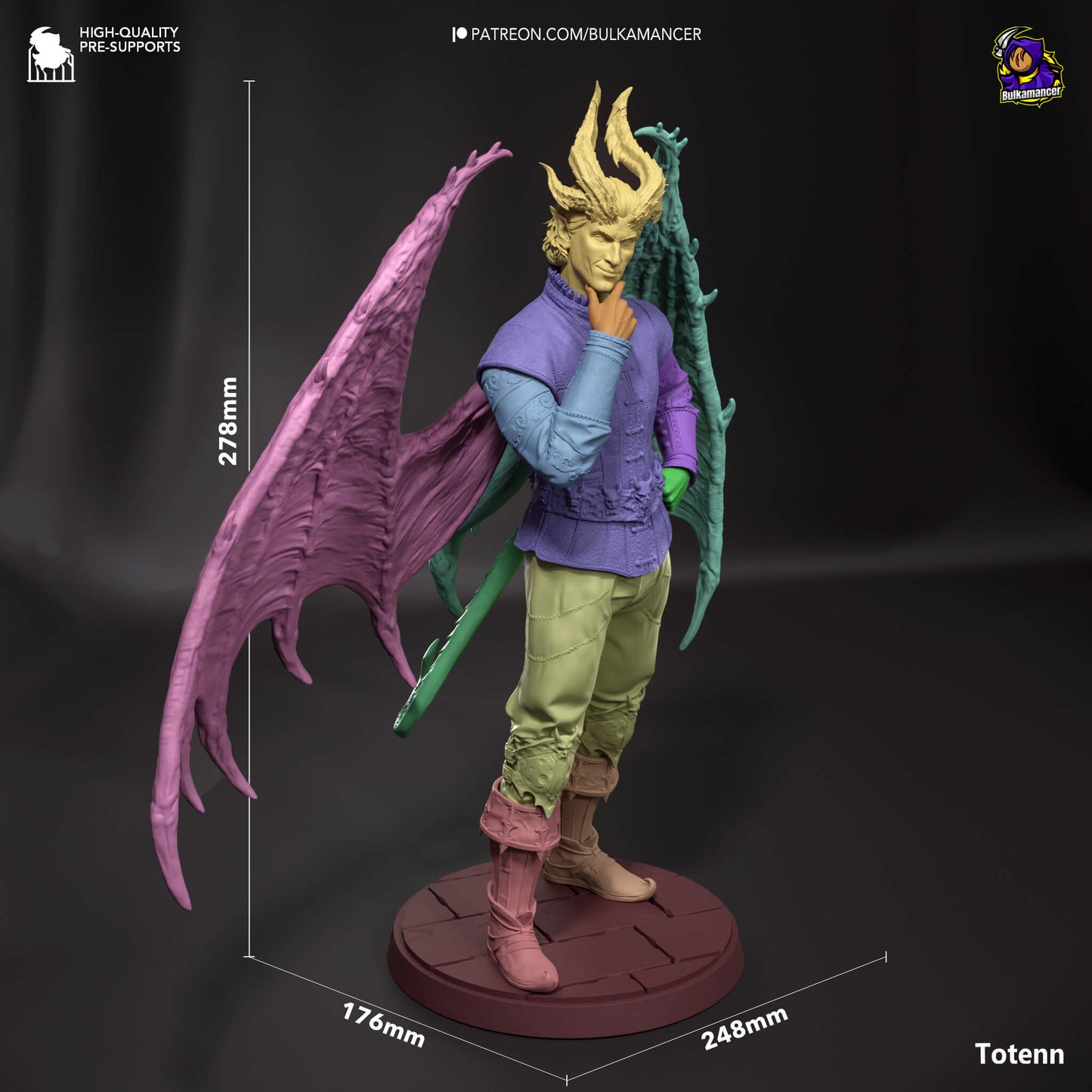 Raphael Figure - Baldur's Gate Figurine