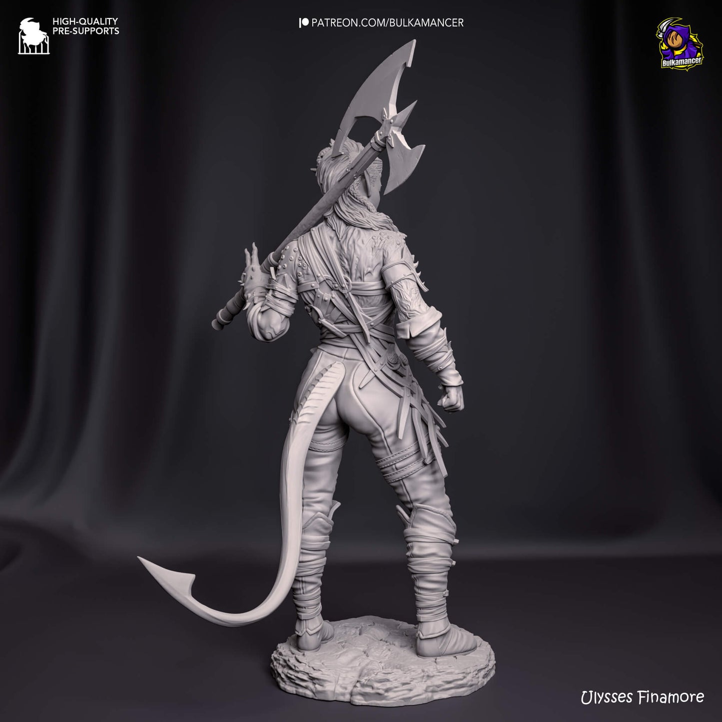 Karlach Figure - Baldur's Gate Figurine