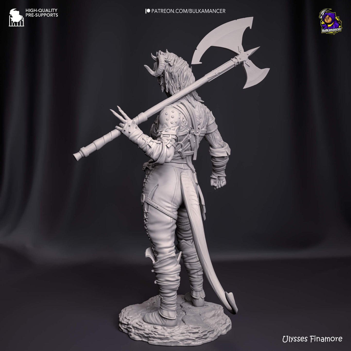 Karlach Figure - Baldur's Gate Figurine