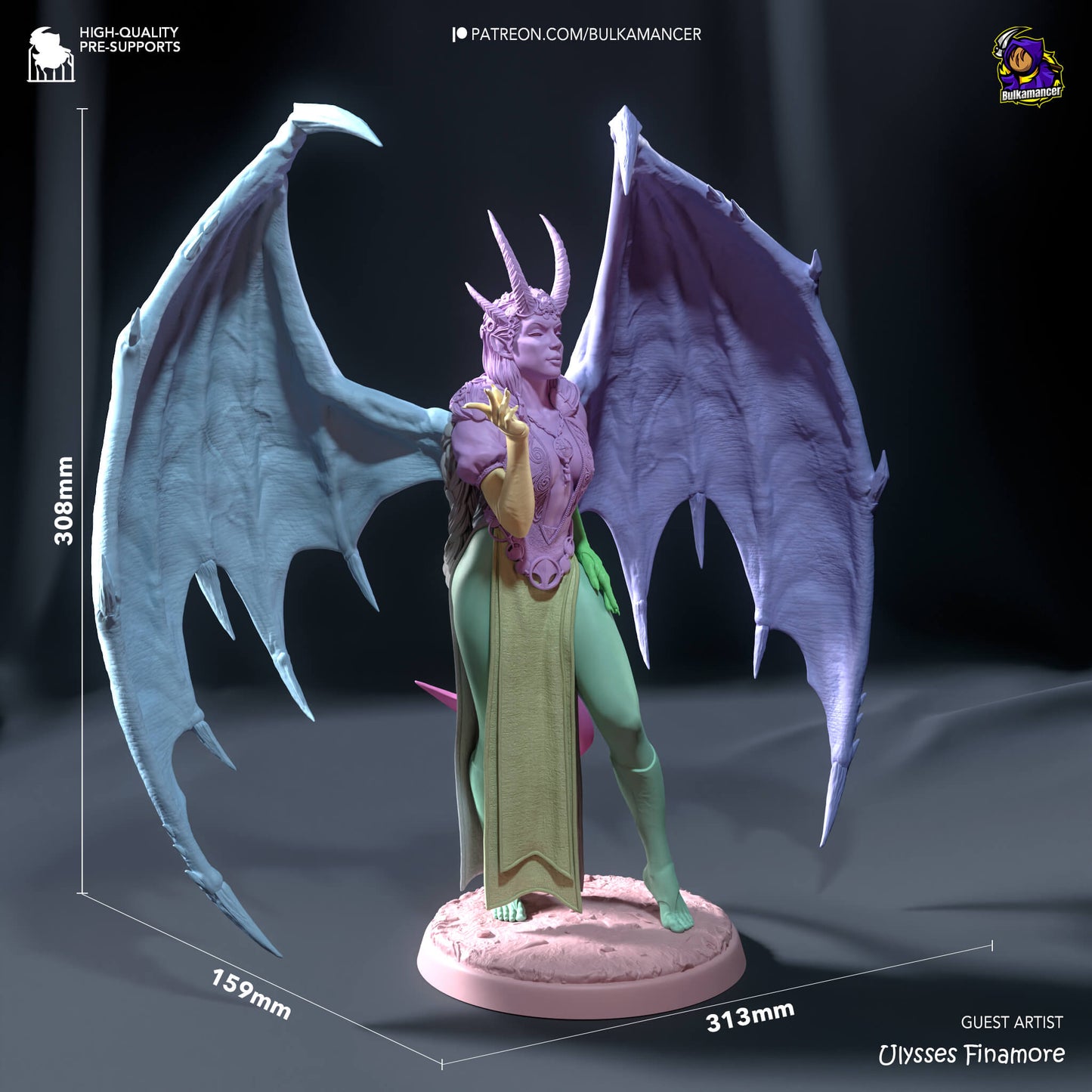Mizora Figure - Baldur's Gate Figurine
