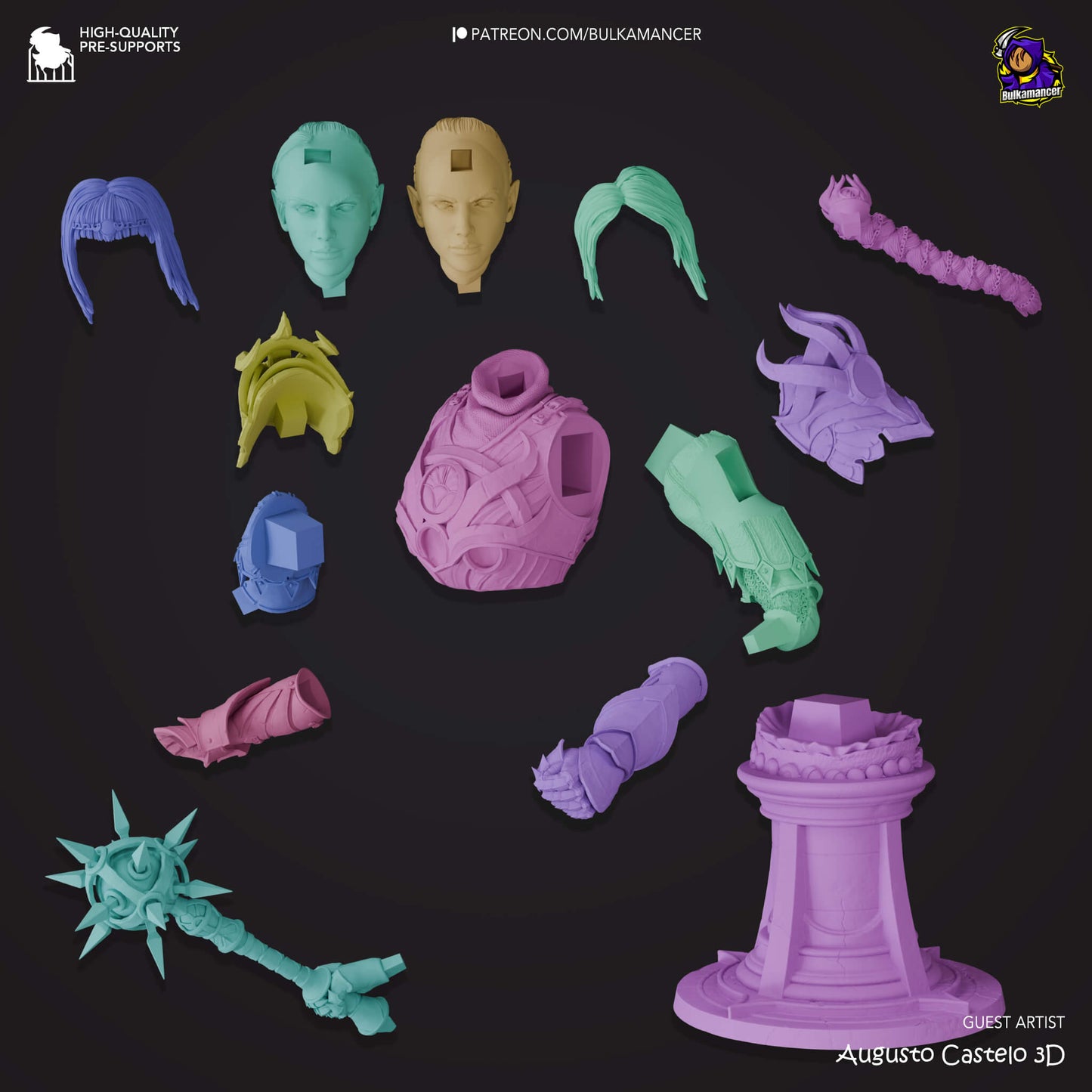 Shadowheart Bust - Baldur's Gate Figurine