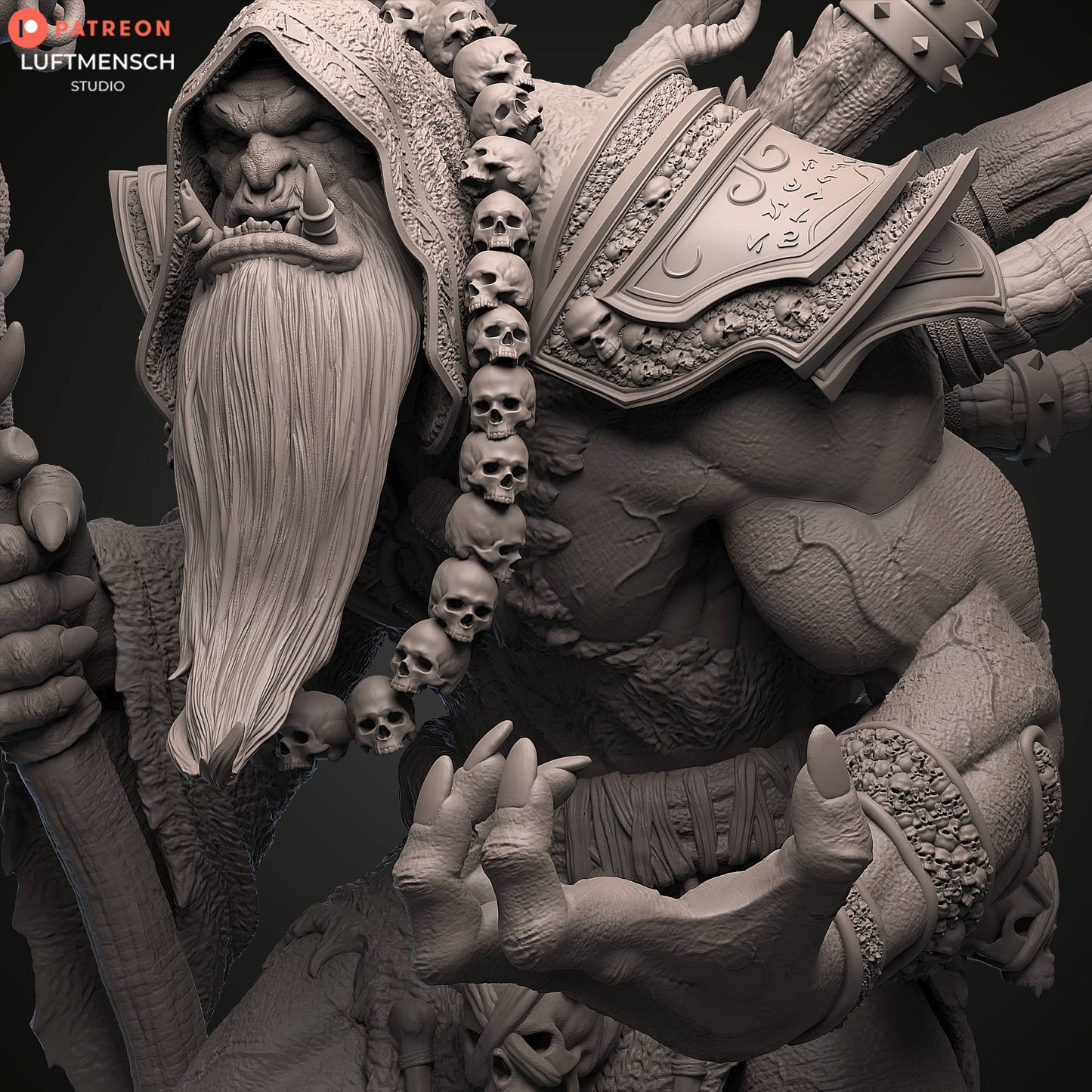 Gul'dan Figurine - World of Warcraft Inspired Collectible