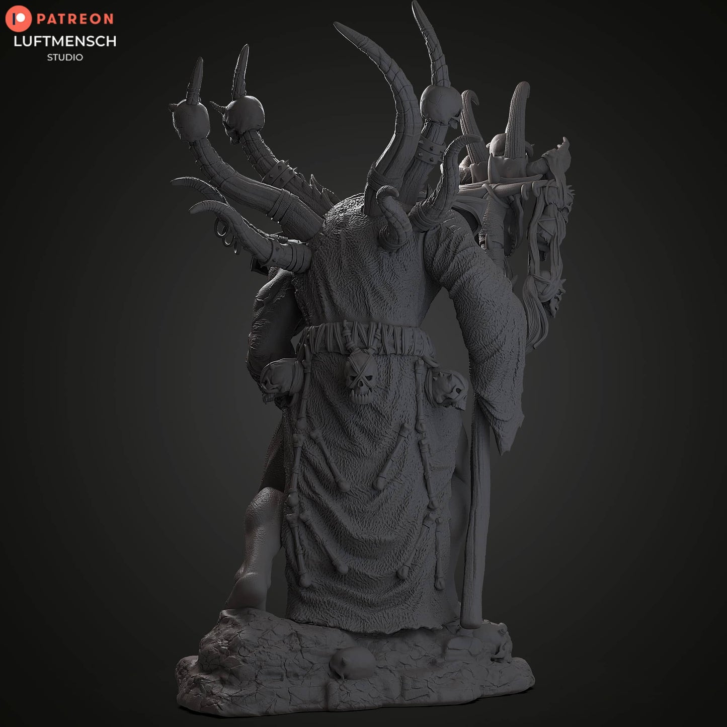 Gul'dan Figurine - World of Warcraft Inspired Collectible