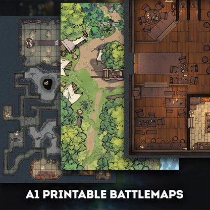 DND 5e Starter Set Adventure Calls 98-Page Digital Campaign, Battlemaps, Character Sheets,and More!