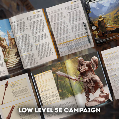 DND 5e Starter Set Adventure Calls 98-Page Digital Campaign, Battlemaps, Character Sheets,and More!