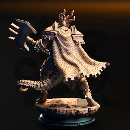 Azmordion’s Chosen – Silver Dragonborn Knights