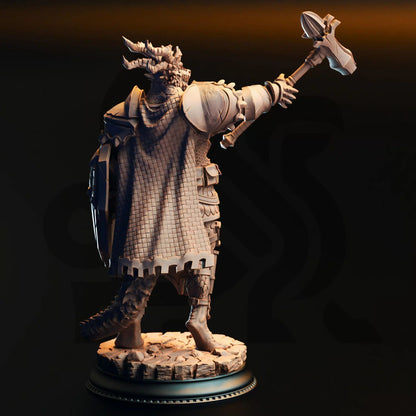 Azmordion’s Chosen – Silver Dragonborn Knights