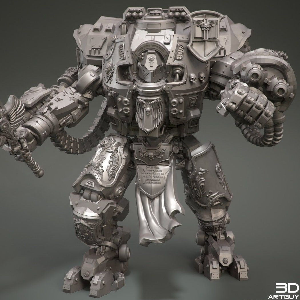 Hallowed Dread Knight – Grimdark War Machine