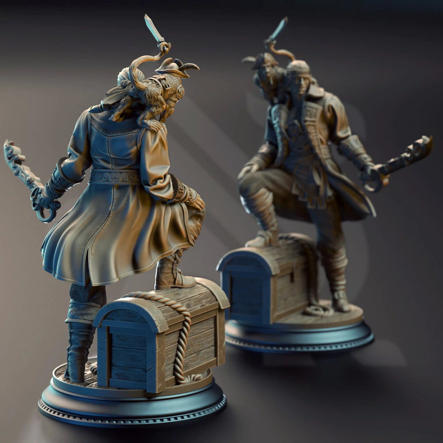 Water Genasi Pirate Scoundrel - Ervin "Wave Dancer" Barton