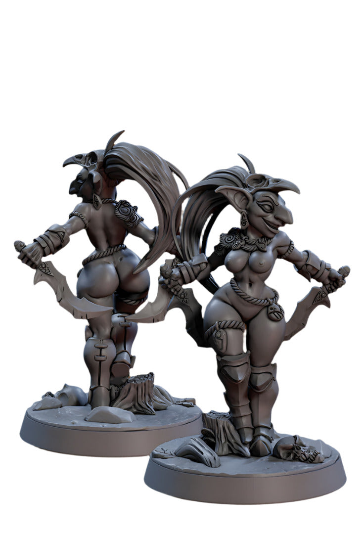 Gbiza goblin hero miniature