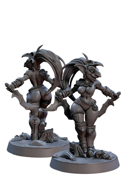 Gbiza goblin hero miniature