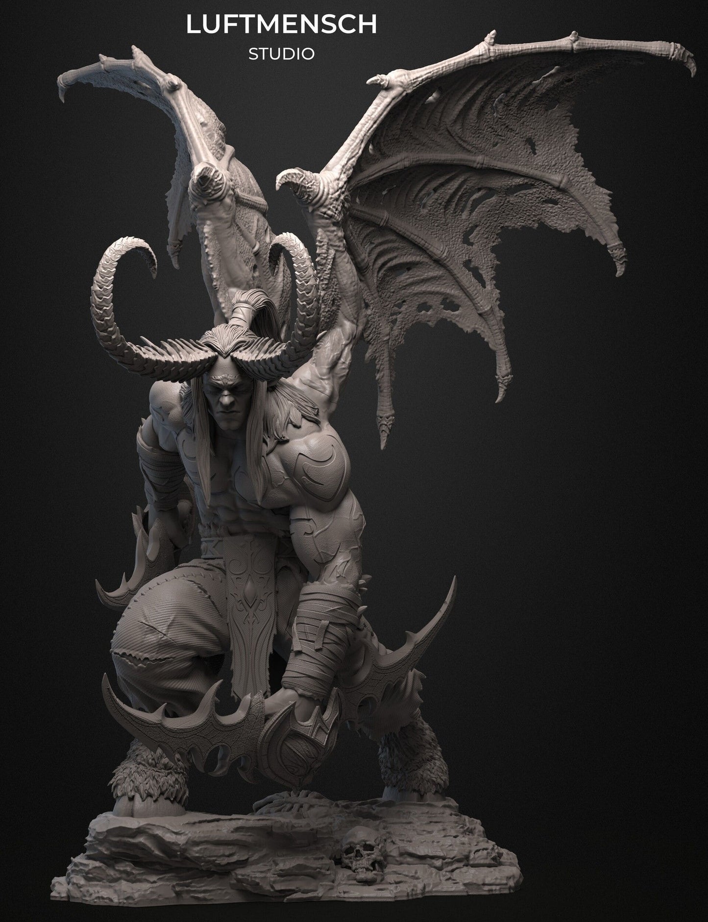 Illidan Stormrage Figure - World of Warcraft Inspired Collectible