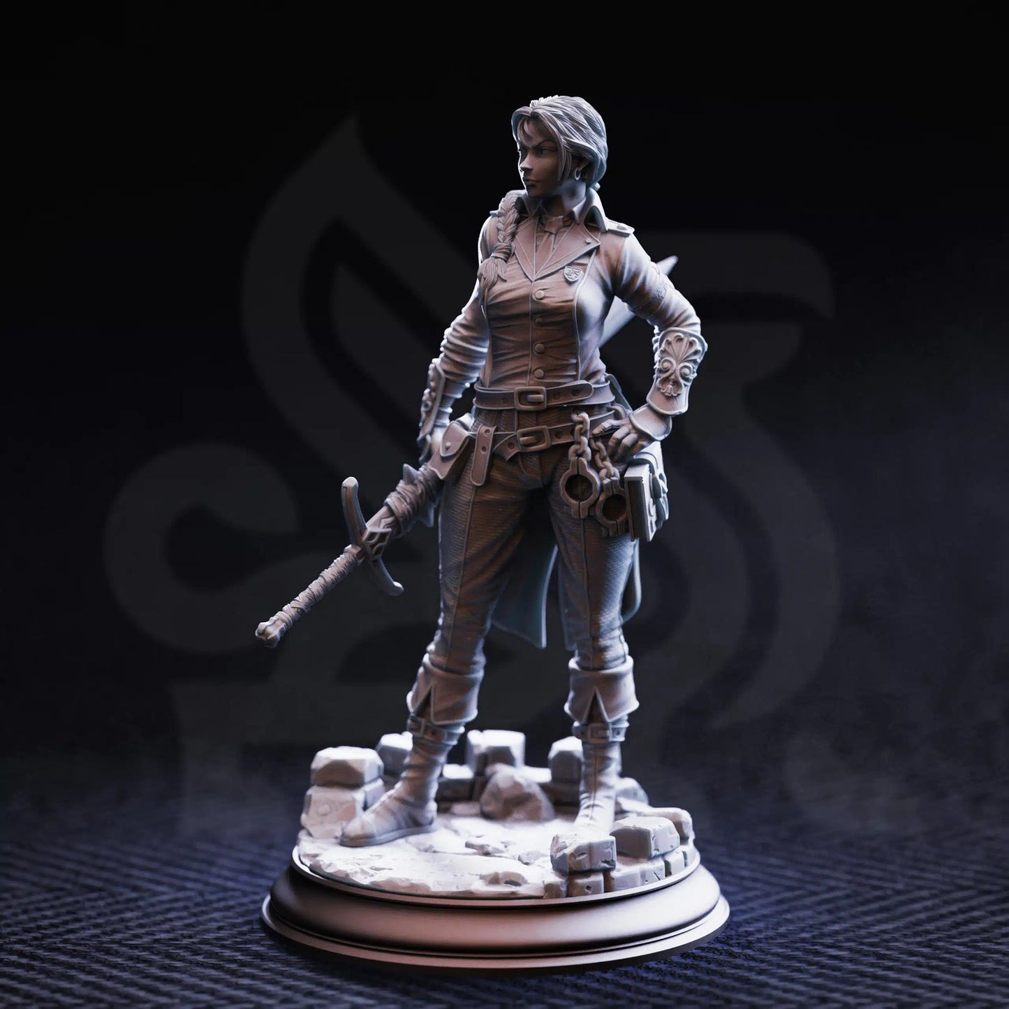 Lieutenant Gwendolen Proud – Senior Justiciar