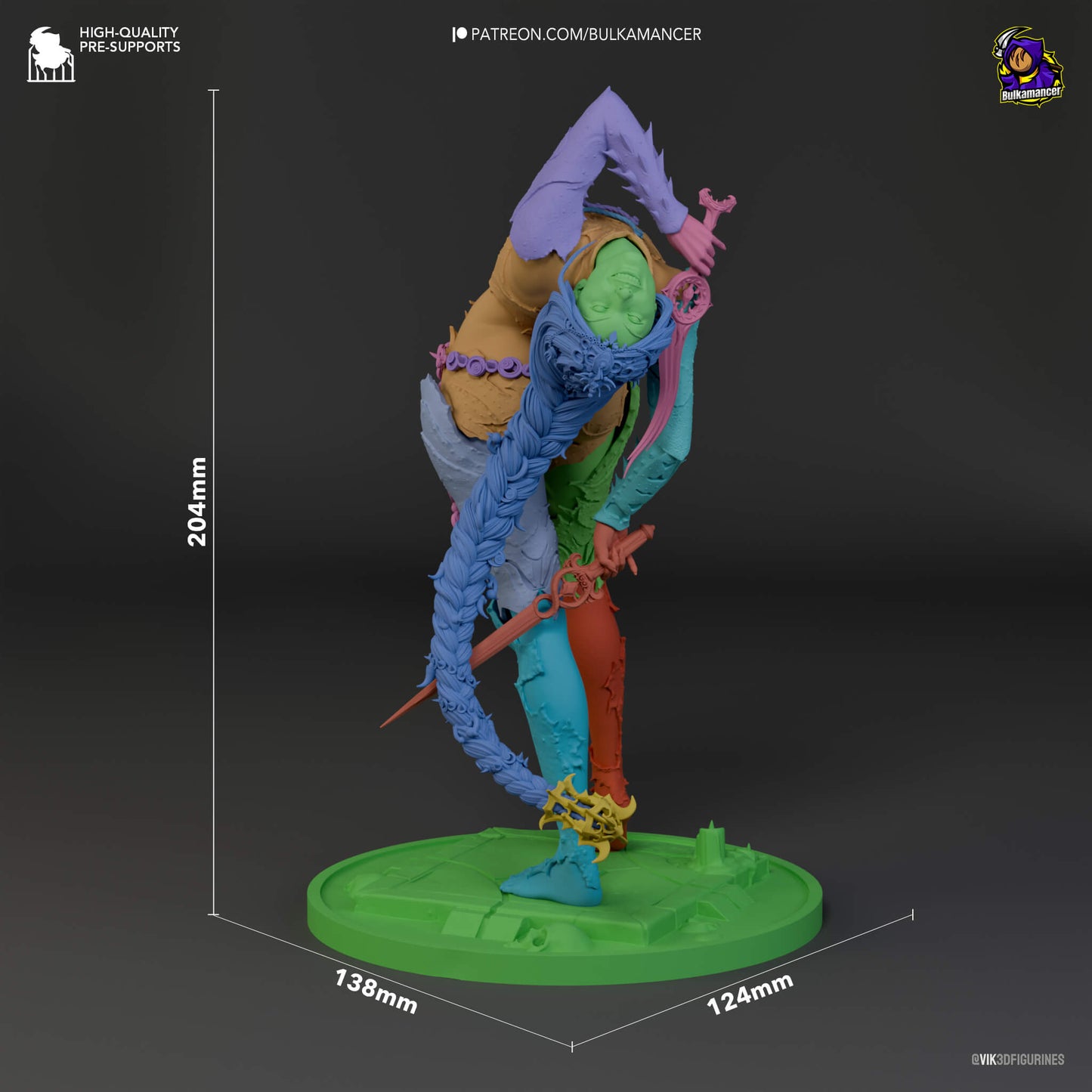Orin Figure - Baldur's Gate Figurine