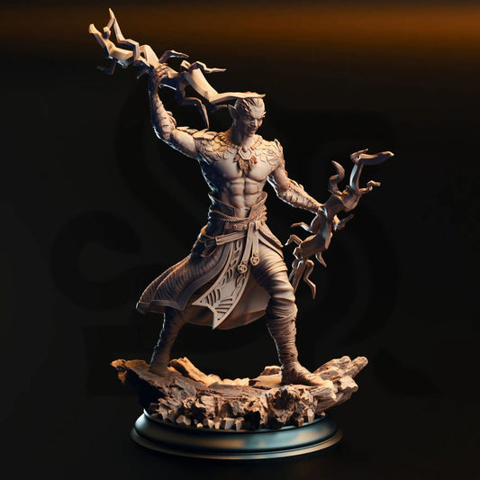 Styrax Thunderscale – Half-Dragon Sorcerer