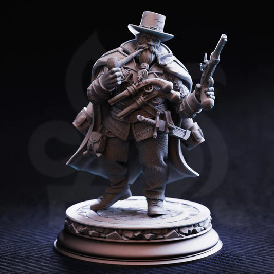 Torgrik “Tall Hat” – Dwarven Gunslinging Gangster