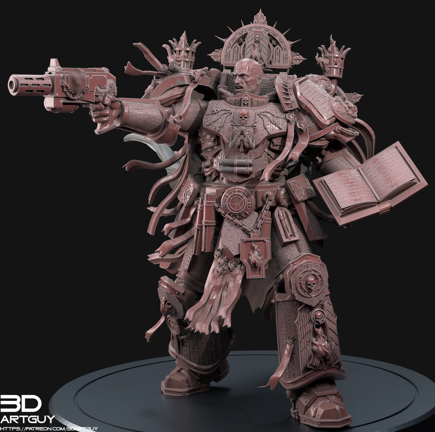 The True Believer – Primarch of the Faithbound (Shooting Pose)