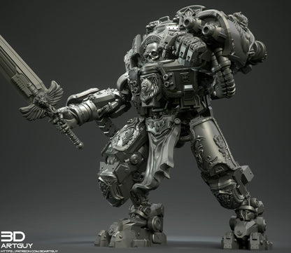 Judicator Dread Knight - Grimdark War Machine