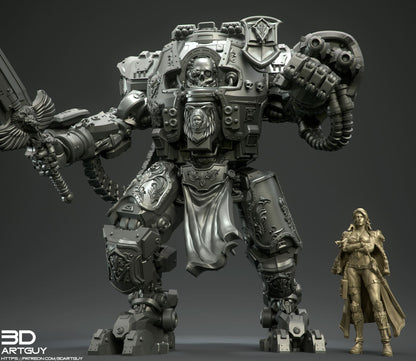 Judicator Dread Knight - Grimdark War Machine