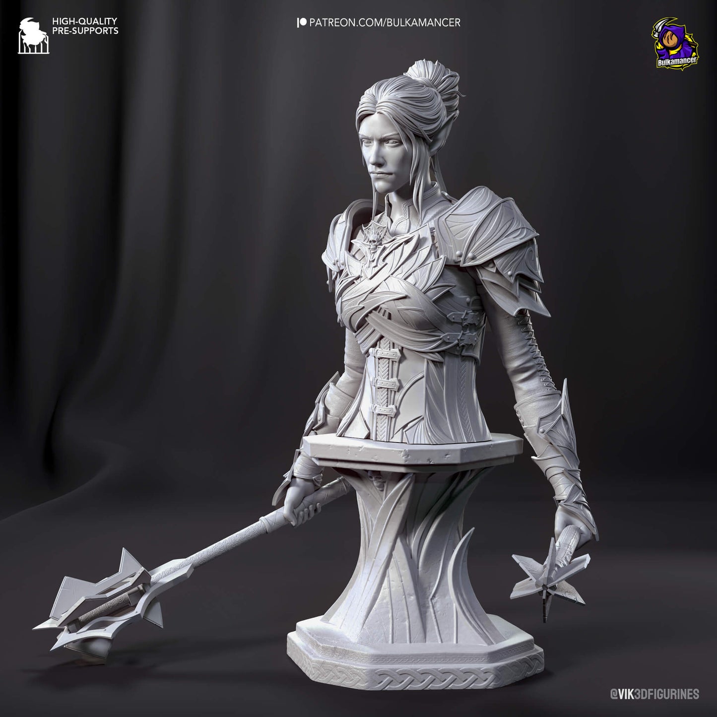 Minthara Bust - Baldur's Gate Figurine