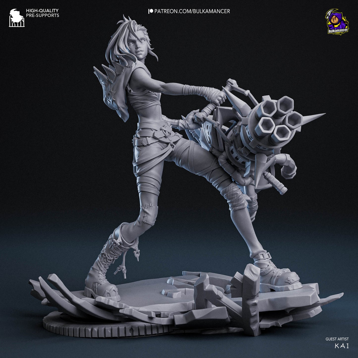 Jinx Figure - Arcane Figurine
