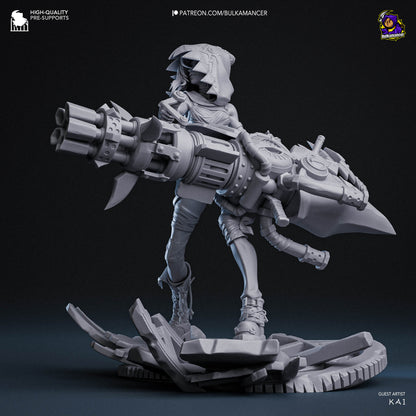 Jinx Figure - Arcane Figurine