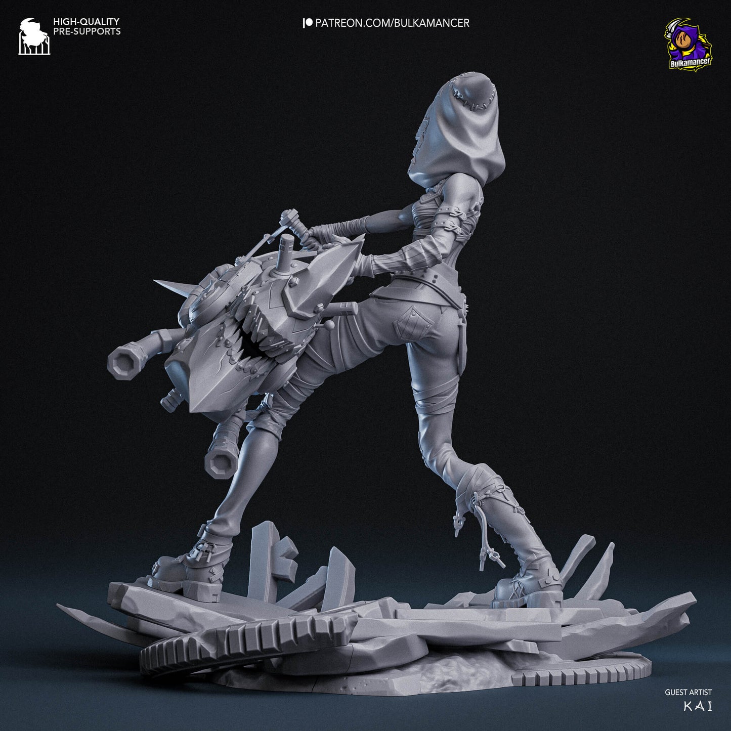Jinx Figure - Arcane Figurine