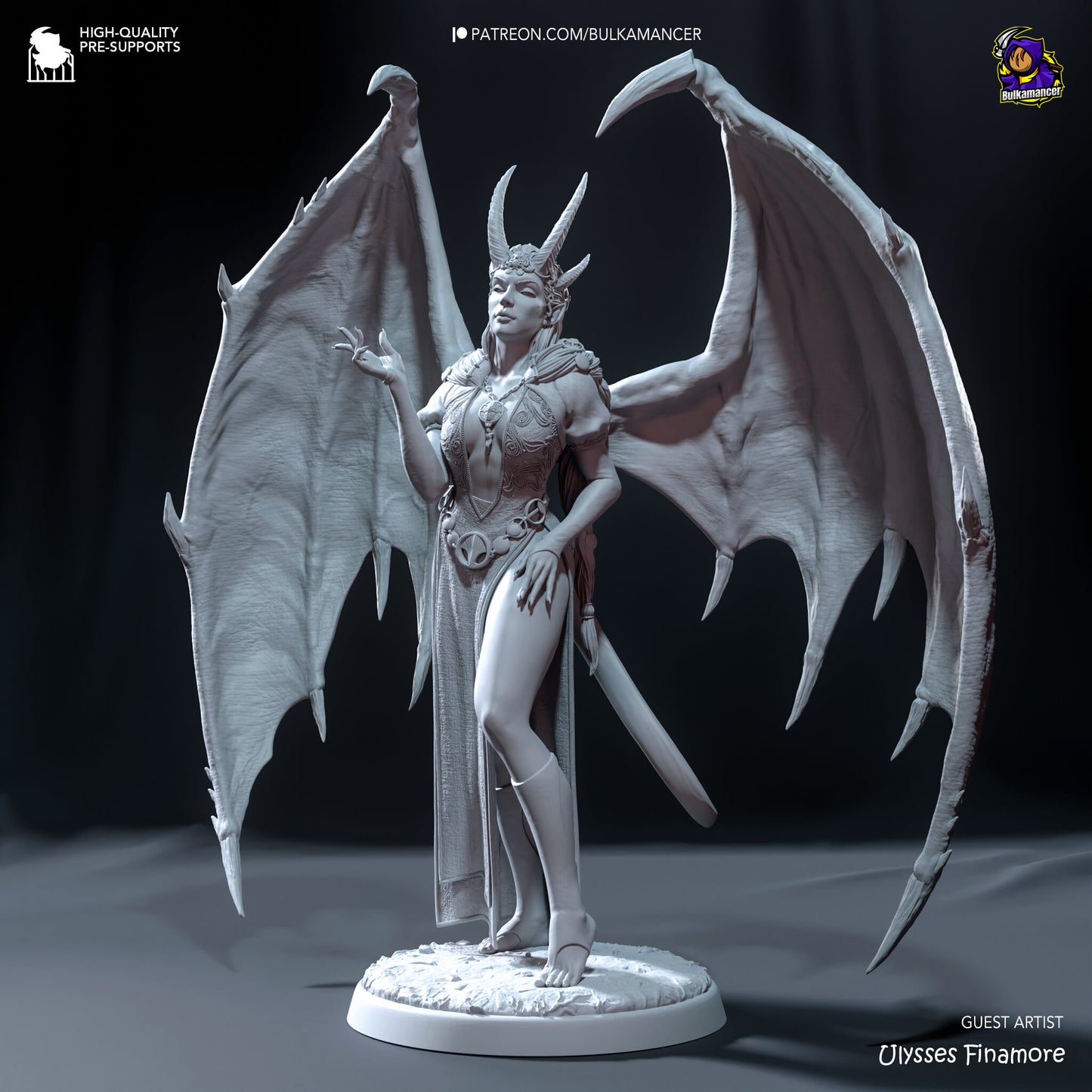 Mizora Figure - Baldur's Gate Figurine